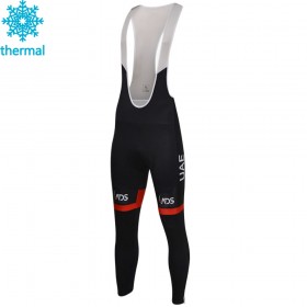 Collant à Bretelles 2018 Team UAE Hiver Thermal Fleece N001